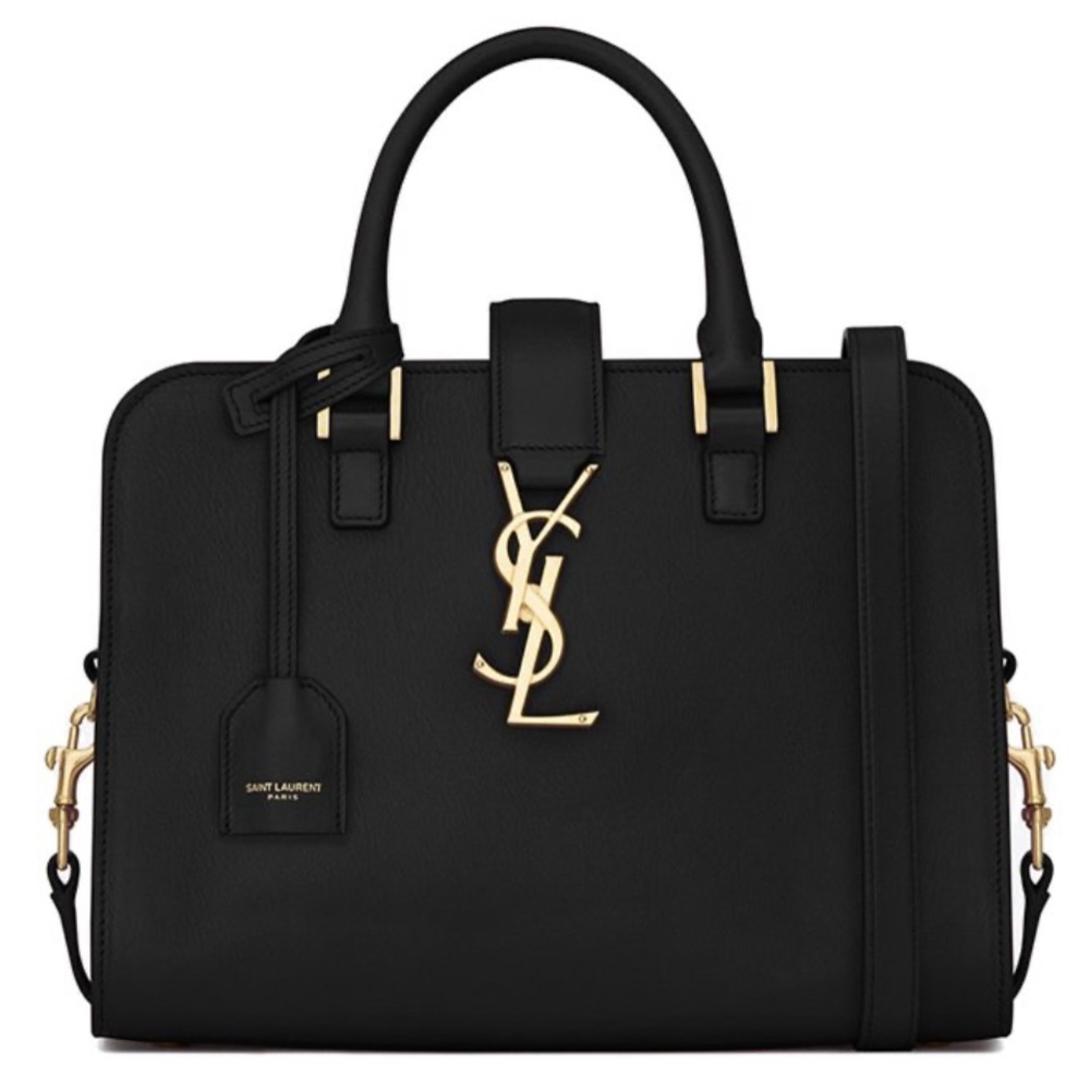 SOLD YSL handbag with crossbody strap cabas